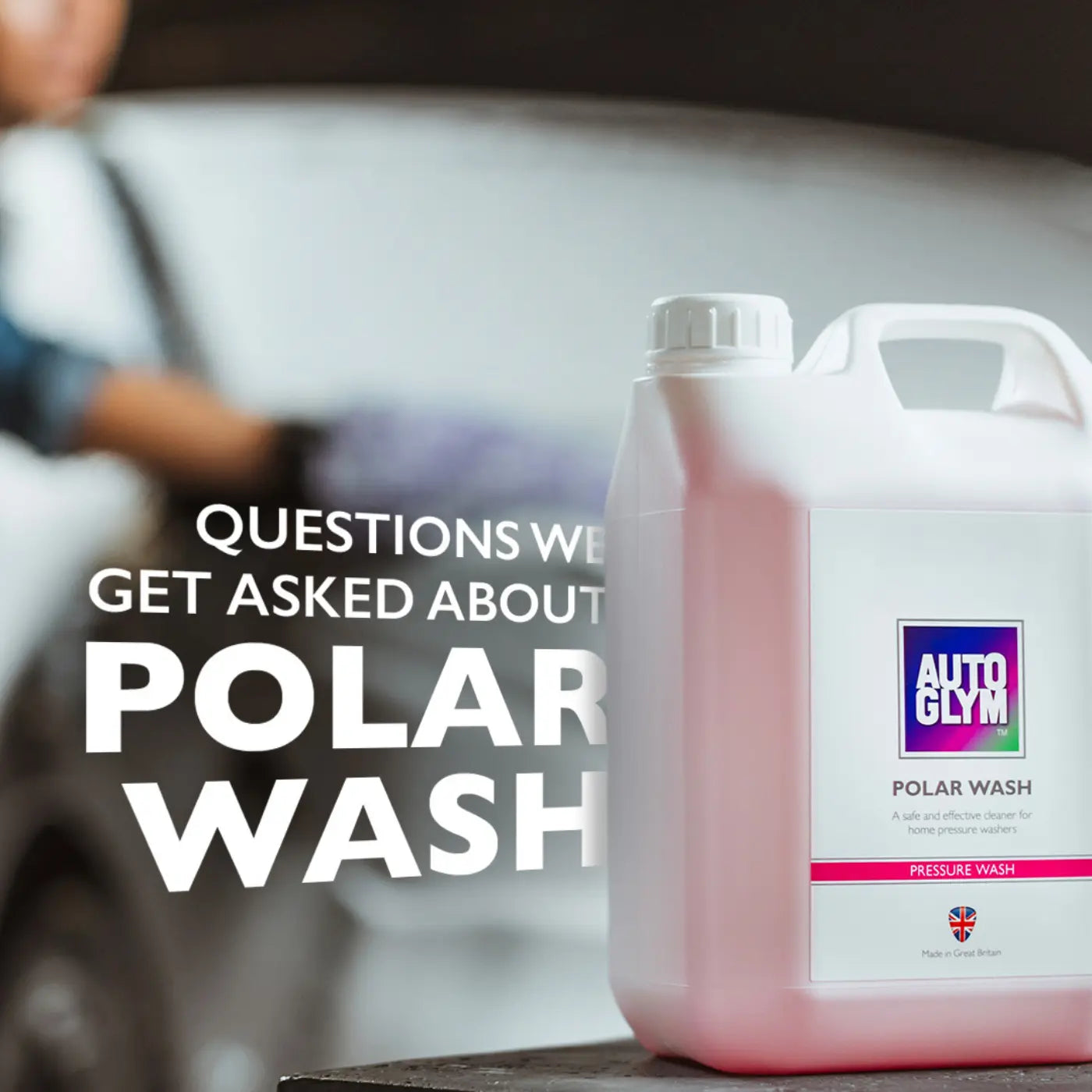 Polar Wash 2,5L - Vaahdotettava autoshampoo