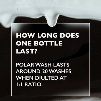 Polar Wash 2,5L - Vaahdotettava autoshampoo