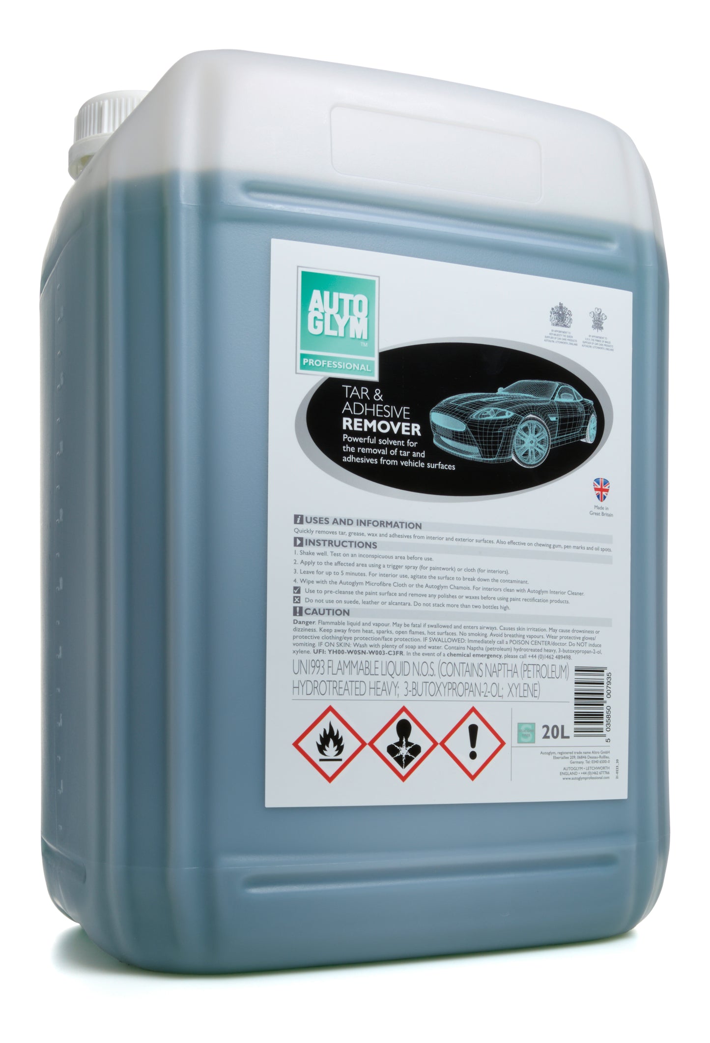 Tar & Adhesive Remover - Pien- ja liimanpoistoaine 5L / 20L