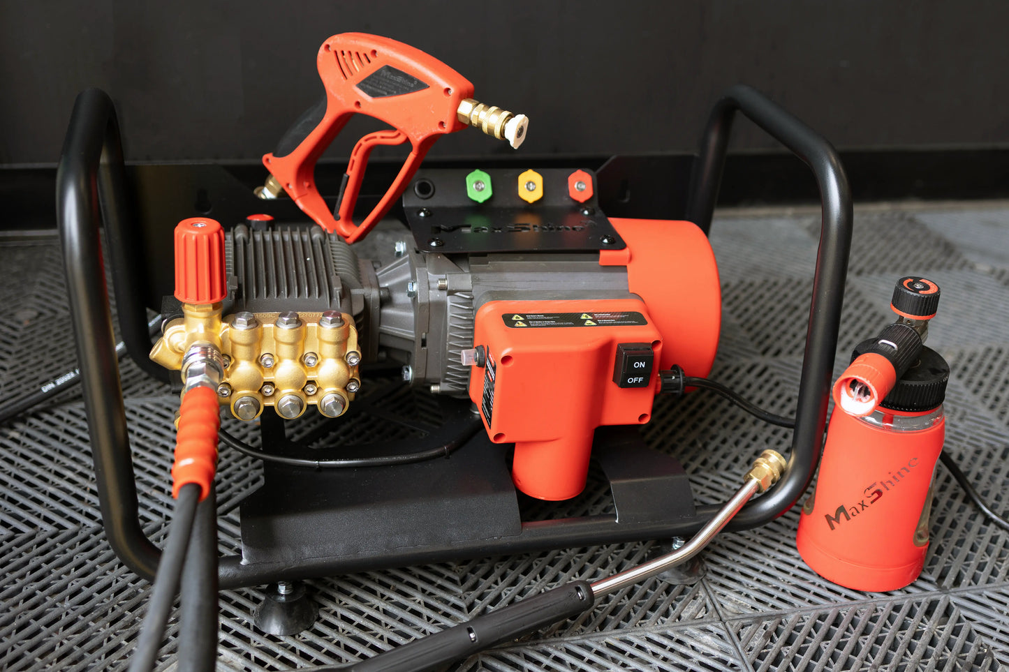 MaxShine Electric Pressure Washer Pro – ammattitason painepesuri & kaikki tarvikkeet