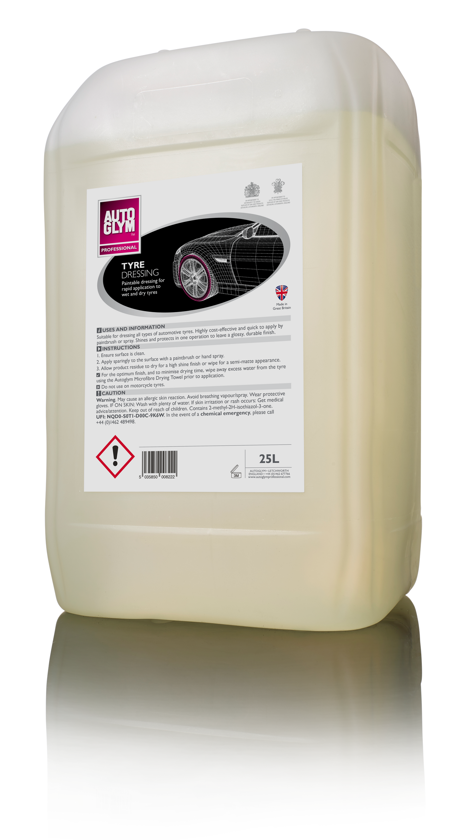 Tyre Dressing  - Rengaskiilloke 5L / 25L